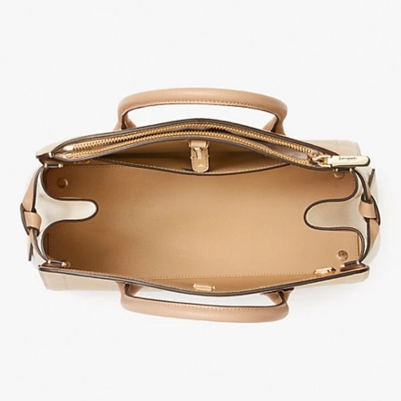 Knott Colorblocked Large Satchel BRAND NEW - Picture 3 of 5